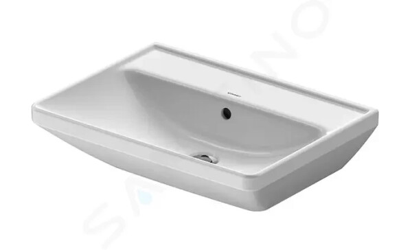 DURAVIT - D-Neo Umyvadlo 600x440 mm, bez otvoru pro baterii, bílá 2366600060