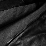 Pánská Kožená Bunda Black Classic Brixton Černá Velikost: S