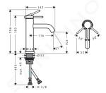 HANSGROHE Tecturis baterie