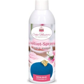 Velvet sprej královská modrá, 400g - Cake Masters
