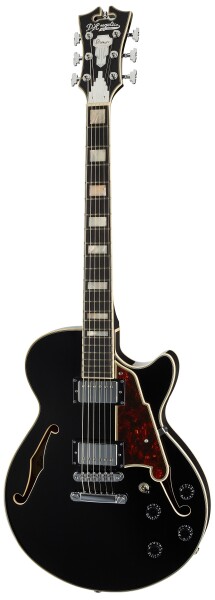 D'Angelico Single Cutaway Black Flake