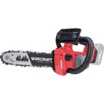 AKU řetězová pila, 20cm, bezuhlíková, 20V, ShareSYS, WORCRAFT CGC-S20LiB