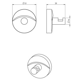 NOVASERVIS - Věšák Metalia 11 chrom 0109,0