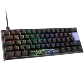 Ducky One 2 Pro Mini Cherry MX-Black černá / herní klávesnice / podsvícená / drátová USB-C / DE (DKON2061ST-ADEPDAZT2)