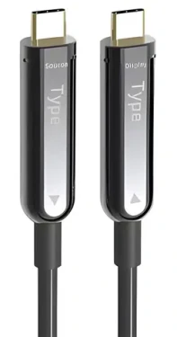 PremiumCord USB-C AOC kabel / Optický fiber video / 4K@60Hz / 15 m (8592220027544)