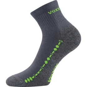VOXX Ponožky bavlněné sportovní VECTOR tmavě šedé (3 páry) 43-46 113260