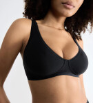 Dámská podprsenka Basic+ Soft Bra - BLACK - černá 0004 - SLOGGI BLACK 75D