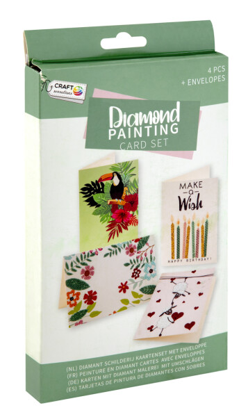 Diamantové malování blahopřání - Craft Creative