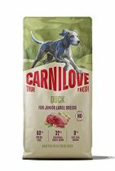 Carnilove Dog True Fresh Dry Duck Junior LB 12kg