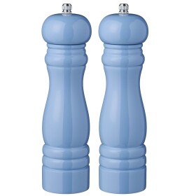 Ib Laursen Mlýnek na sůl nebo pepř Blue Bell Pepř, modrá barva, dřevo, kov, keramika