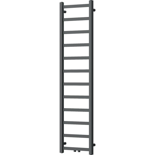 MEXEN - Bolt otopný žebřík/radiátor 1500 x 400 mm, 342 W, antracit W126-1500-400-00-66