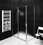 GELCO - SIGMA SIMPLY CHROM Dveře do niky 1200 sklo BRICK, GS4212 GS4212