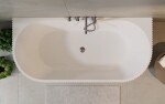 BESCO - Podomítkový 4-otvorový vanový set VEO grafitová BABWV4PGR