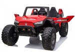 Mamido Elektrické autíčko buggy Clash 24V 4*200W 16km/h 60kg 2x12V14Ah červené