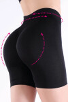 Nové Shorts Biker Scrunch Super Push-Up Barva: Černá, Velikost: XS/S