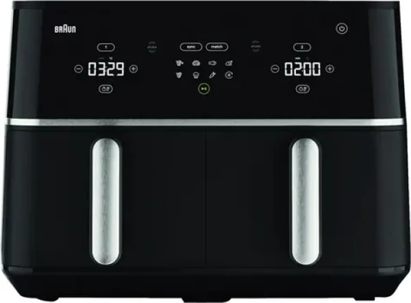 Braun TwinCook 5 TD5030I černá / Fritéza / 10 l / 2400 W / 80-200 °C (TD5030I)