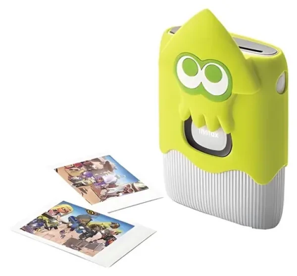 Fujifilm instax mini Link 2 Nintendo Splatoon 3 Clay White / Tiskárna na instantní film / Bluetooth (Instax Mini Link 2 Special Edition KIT)