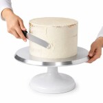 Cake Star Cake Star Kovový otočný stojan bílý 30 cm
