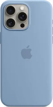 Apple Silikonové s MagSafe iPhone 15 Pro Max, ledově modré MT1Y3ZM/A