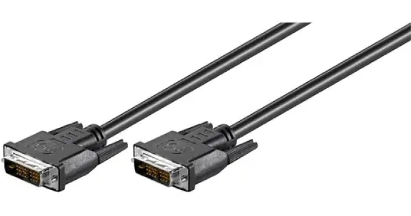 MicroConnect Kabel DVI-D (18+1) Single Link Full HD 1m černá (MONCCS1)
