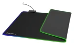 Genesis Boron 500 XXL RGB černá / Herní podložka pod myš / 800 x 400 x 4 mm / RGB podsvícení / USB (438403)