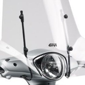 A110A montážní sada Piaggio Fly 50-100-125-150 (04-17) pro plexi 107A