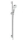 HANSGROHE - Crometta Set sprchové hlavice, tyče a hadice, bílá/chrom 26537400