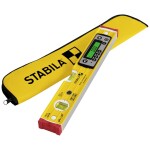 Stabila TECH 196 DL 19826 digitální vodováha S protiskluzovou ochranou, Vč. brašny 122 cm 0.5 mm/m