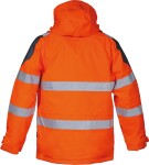 Reflexní zimní pracovní parka Cofra PROTECTION Barva: Reflexní oranžová, Velikost: 58 (CAPROTECTION_01_58)
