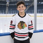 Fanatics Dětský dres Connor Bedard #98 Chicago Blackhawks NHL Breakaway Away Velikost: L/XL
