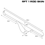 Nash Pouzdro na prut Scope OPS Soft Protect 1 Rod Skin 6ft,Nash Pouzdro na prut Scope OPS Soft Protect 1 Rod Skin 6ft