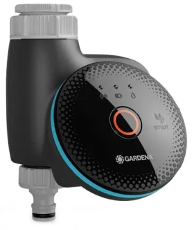 Gardena Smart Timer / Zavlažovací počítač / Chytré ovládání / Apple Home, Alexa, Google Home / 1 ventil (19033-20)