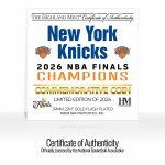 Mince New York Knicks NBA 2026 Champions