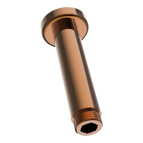 Laufen - Sprchové příslušenství Sprchové rameno stropní, 10 cm, zlatorůžová HF960098465001