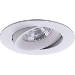 Paulmann 92907 Whirl LED vestavné svítidlo, LED, pevně vestavěné LED, 4.9 W, hliník (kartáčovaný), saténová, sada 3 ks