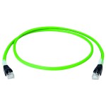 Telegärtner 100017307 RJ45 síťové kabely, propojovací kabely CAT 6A S/FTP 1.0 m S průchodkou chránící proti zlomení 1 ks