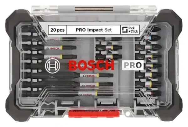 BOSCH Sada bitů 20 ks / Sada bitů (2608521U74)