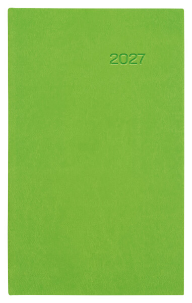 Týdenní diář 2027 Graspo kapesní Viva zelený