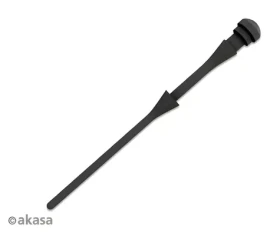Akasa černá / Antivibrační úchyty pro ventilátory / 60 ks / 73,8 mm (AK-MX003-BKT60)
