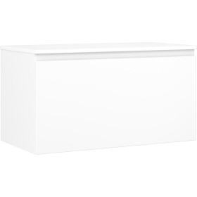 MEXEN/S - Orio koupelnová skříňka pod umyvadlo 90 cm s deskou, 1 šuplík, bílá mat 91A10-09047-1-BFC01