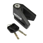 Racceway Zámek kotoučové brzdy černý / Zámek na kotoučovou brzdu / Čep 5 mm / Ocel / 2 klíče