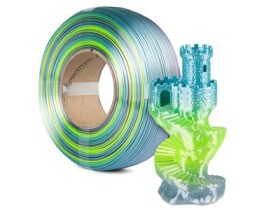 Filament Spectrum ReFill PLA SILK Rainbow 1,75 mm FROST GLOSS 1 kg