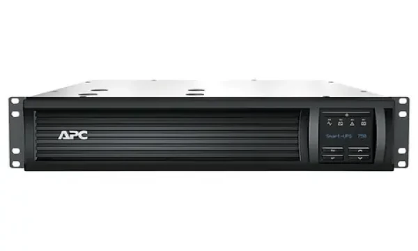 APC Smart-UPS 750VA VA LCD RM (500W) / záložní zdroj / 750VA / 500W / 230V / Line interaktivní / 2U (SMT750RMI2UC)