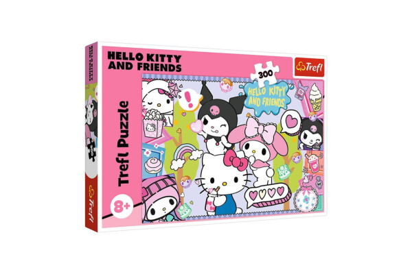 Puzzle Hello Kitty 300 dílků 60x40cm v krabici 40x27x4cm