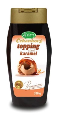 Čekankový topping slaný karamel 330g