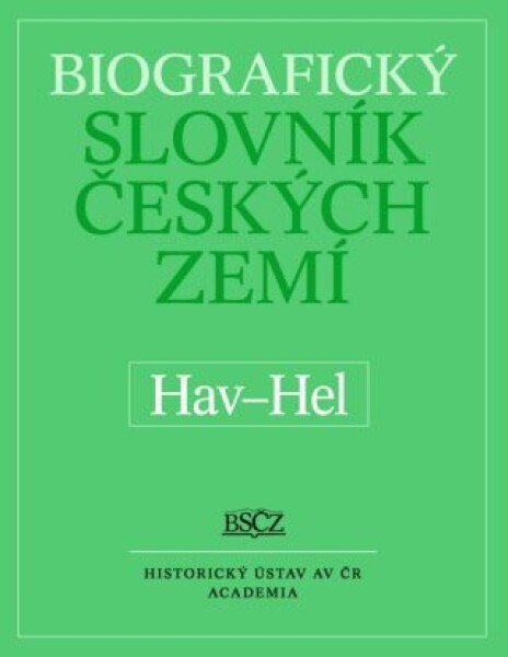 Biografický slovník českých zemí (Hav-Hel) 23.díl - Marie Makariusová
