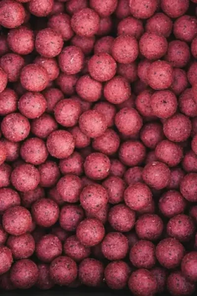 DK Fishing Boilies Power Attract jahoda / Boilies / 5 kg / 24 mm (DK1113)
