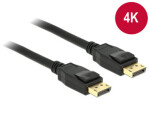 Digitus kabelový adaptér DisplayPort DP - HDMI typu A M - M 1.0 m / s blokováním DP 1.2 HDMI 2.0 / 4K / 60Hz / CE / bl (AK-340303-010-S)