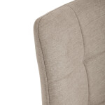 Jídelní židle, hnědá, látka, DCL-193 CAP2