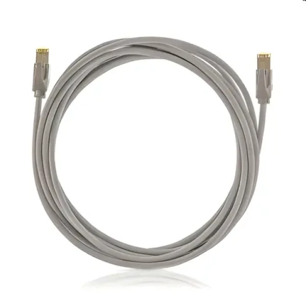 KELine Patch kabel Cat5E FTP šedý / Patch kabel / 5 m / LSOH (KEL-C5E-F-050)